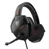 Mobiltelefonörlurar N16 3,5 mm Gaming -hörlurar Musikens headset Stereo över öronkända hörlurar med mikrofon för PC PS4 Skype Xbox One YQ231120