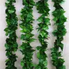 90 leaves artificial green grape leaves other Boston ivy vines decorated fake flower cane wholesale