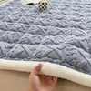 Mattress Pad Winter Plush Warm Mattress Toppers Home Textile Thin Tatami Mat Dormitory Single Double Bedspread Fold Bed Sheets Bed Linens 231120