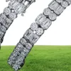 Nouveau laboratoire Diamond Bracelet Cubic Zirconia Tennis Chaîne Femme Men Couple de mariage Engagement argent plaqué Iced Out Bling Jewelry209778410485