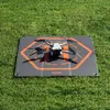 Drone Landing Pad Tapis de lancement d'avion pliable pour DJI Mini 3/Mavic 3/Mini 3 Pro/Air 2/2s/Phantom 2/3/4 RC Drones Hélicoptère