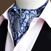 Shirt, Collar, Warm Scarf, Jacquard Paisley Large Pattern Polyester Silk Men's Scarf