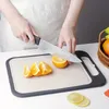 Chopping Board, Metal Cutting Board, Stainless Steel Cutting Board, Double-Sided Chopping Board, Kitchen Cutting Board For Fruit Vegetable And Meat