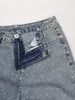 Jeans feminino encantador mulher de cintura alta calça lápis moda harajuku streetwear buracos sexy