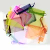 Jewelry Pouches 15 20cm 50pcs Multicolor Gift Bags For Jewelry/wedding/christmas/birthday Yarn Bag With Handles Packaging Organza