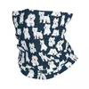 Foulards Westie Bandana Couverture de cou Imprimé West Highland Terrier Chien Mignon Chiot Wrap Écharpe Chaud Chapeaux Équitation Pour Hommes Femmes Adultes