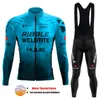 Racing Set 2023 Huub Winter Fleece Pro Cycling Jersey Mountian Bicycle Clothes Wear Ropa Ciclismo Bike Clothing Set