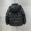 Winter new design short detachable hooded pressed rubber casual men's down jacket