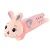 Dolls de pelúcia infantil de brinquedo festeira de animais de coelho travesseiro de dormir
