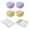 Storage Bottles Classification Crisper Prevent Damage Double Row Hanging Mini Food Grade Thickened Seal Drawer Type Save Space