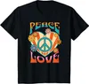 Мужские рубашки мира любовь знак 60-х годов 70-х