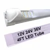 12V 24 V 36 V Rurki LED 4 stopy LED światła sklepu 120 cm 48 cali Wewnętrzne światło LED LIDA Oprawa LED LED Light