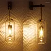 Wall Lamp Vadim Post-modern Gold Glass For Bathroom Mirror Light Fixtures Nordic Home Lighting Decor E14 Bed Room