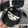 Ball Caps Projektanci czapka baseballowa Casquette Casquette Rhinestone duży trójkąt luksusowy klasyczny moda kobiety i mężczyźni Sunshade Sports Outo Dhcxo