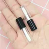 Tubo vuoto per lucidalabbra in oro rosa da 12 ml, contenitore per rossetto liquido elegante in plastica fai-da-te, bottiglia rotonda per mini lucidalabbra Xibme