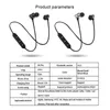 Yeni Ambalaj XT11 Bluetooth Kulaklıklar Manyetik Spor Müzik Kulaklığı DHL Teslimat