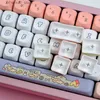 Keyboje 129 Klawisze GMK uśmiechnięte twarz klawisze pbt barwnik sublimacja klawisz Klucz MOA Profil Keycap dla MX Switch DIY Mechaniczna klawiatura Q231121