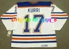 Ryan Smyth Wayne Gretzky 2001 Koho Oilers CCM Throwback Hockey Jersey Andy Moog Jeff Beukeboom Messier Semenko Tikkanen Grant Fuhr Anderson Jari Kurri S-4XL