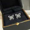 earrings sterling silver 925 material designer earrings butterfly