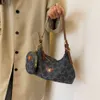 lady bags cel Early wallet designer Leather cel underarm bag lady Autumn bags New Triumphal Arch Fabric Underarm Stick Bag Single Shoulder Handheld Bun Mother B 23GA