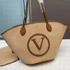 L Beach Bags Designer Straw Bags Tote Bag Women Shopping Bag Handväska Fashion Travel 2st Shoulder Bag Quality Soparble Cool Classic Crossbody Bag Mommy Wallet Purs Purs