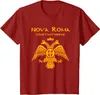 Herr t-skjortor de byzantinerna östra romerska imperiet rom latin spqr män t-shirt kort ärm avslappnad bomull o-hals sommar tees