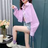 Women's Blouses Short Cardigan Thin Top Long Sleeved Summer Breathable Sun Protection Shirt Jacket