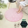 Carpet Plush Carpets Living Room Dining Soft Luminous Carpet Children Room Mat Fluffy Rugs Furry Bedroom Carpet Round Carpet Baby Rugs 231120