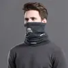 Écharpe 100% Pure pour hommes, cyclisme tendance, oreilles d'extérieur en laine tricotée, Protection contre la chaleur et le froid, couvre-tête et cou pour hommes