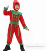 Christmas special occasions children elf cosplay performance clothing sets boys girls Xmas party campus holiday costume clothes Z5379