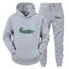 23SS Men Tracksuit Casual Fashion Hip Hop Polar Style z kapturem z kapturem z kapturem i spodnie dresowe bieganie, koszykówka, piłka nożna i kobiety Y2K2