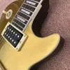 Leslash LP Elektro Gitar, Altın Top, Gülağacı Klavye, Kıvrık Bağlanma, Yüksek Kaliteli Gitarar, Ücretsiz Kargo