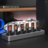 Relógios de mesa DIY NIXIE TUBOS DIGITAL IPS TUBE RELGO RGB GLOW RETRO ELETRON