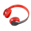 Bluetooth 5.0 Trådlös hörlurar fällbar Hifi Stereo Bass Earphone Kid Girl Helmet Gift With Mic USB Adapter