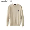 Nowy 23SS Męski swetr SWEATOR SWEATER PROJEKTOWANIE Luksusowy Ralphs Polos Class