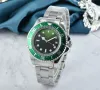 AAAAA hommes homme montre à quartz SEA-DWELLER acier inoxydable BLSO verre saphir automatique noir plongeur hommes montres montres-bracelets