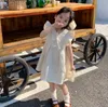 家族を一致する衣装同じ母親と娘ドレスママとベイビーマッチする夏のドレスママと女の子の平等な服ブティックキッズ服230421