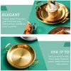 Dinnerware Sets Snack Tray Amphora Plate Steel Dinner Round Kitchen Utensil Storage Stainless Sea Holder Baby