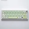 Klavyeler Ginkgo Key Makap Mekanik Klavye Termal Süblimasyon Kiraz Yüksekliği Anahtar Kapağı PBT Malzeme Klavye Aksesuarları DIY Gamer Q231121