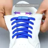 Shoe Parts Accessories Colorful magnetic lock shoelaces with no lace up elastic sports shoes childrens 231121