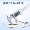 Titta på reparationssatser Elektronisk digital Display Vernier Caliper 0-150-100mm Full Plastic Cursor Measuring Tool