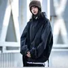 Men's Jackets 2023 Autumn Winter Multi Zippers Punk Hip Hop Men Women Street Casual Techwear Windbreaker Waterproof Coats