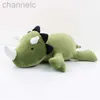 Doldurulmuş Peluş Hayvanlar 1 PCS 40cm Dinozor Ağırlıklı Oyun Bebek Hayvan Yastığı Yumuşak Yeşil Dino Oyuncak Kawaii Yastık Çocuk Çocuk Doğum Günü Hediyesi