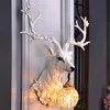 Wall Lamps Vintage LED Loft Resin Deer Lamp Nordic Kitchen Attic Aisle Living Room Bedroom Sconce Light Home Decor Vanity Lights
