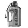 2,7 liter sportvattenflaska med sugrör stora bärbara reseflaskor för träning Sport Fitness Cup med Time Scale BPA gratis