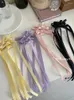 Accessori per capelli 1 paio Nastri americani stile balletto Fiocchi per capelli Stelle filanti Clip per ragazze Doppia coda di cavallo Forcine Copricapo