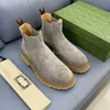 Designer Boots Italië Heren korte laarzen Doc Martens Dr Martins Designer Heren Snowboots Oxford Bottom Enkelschoenen suède Laarzen maat 37-46 Met doos