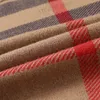 Herensweaters High-end luxe gebreide herentrui 2023Herfst/Winter Nieuw O-hals Streep Lange mouwen Britse Business Casual Warme Sweater Top T231121