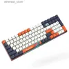 Claviers Darmoshark K1 clavier de jeu mécanique sans fil et filaire échange à chaud 100 touches rvb GATERON commutateur ESports PC bureau ordinateur portable Gamer Q231121