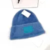 Chapéu quente clássico gorro designer gorro gorro cabido chapéus de inverno chapéus de natal chapéu de balde chapéu de malha primavera crânio bonés dupla face imitação de lã de coelho chapéu